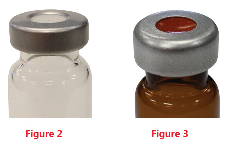Singapore Long Neck Headspace Vials Silver Cap